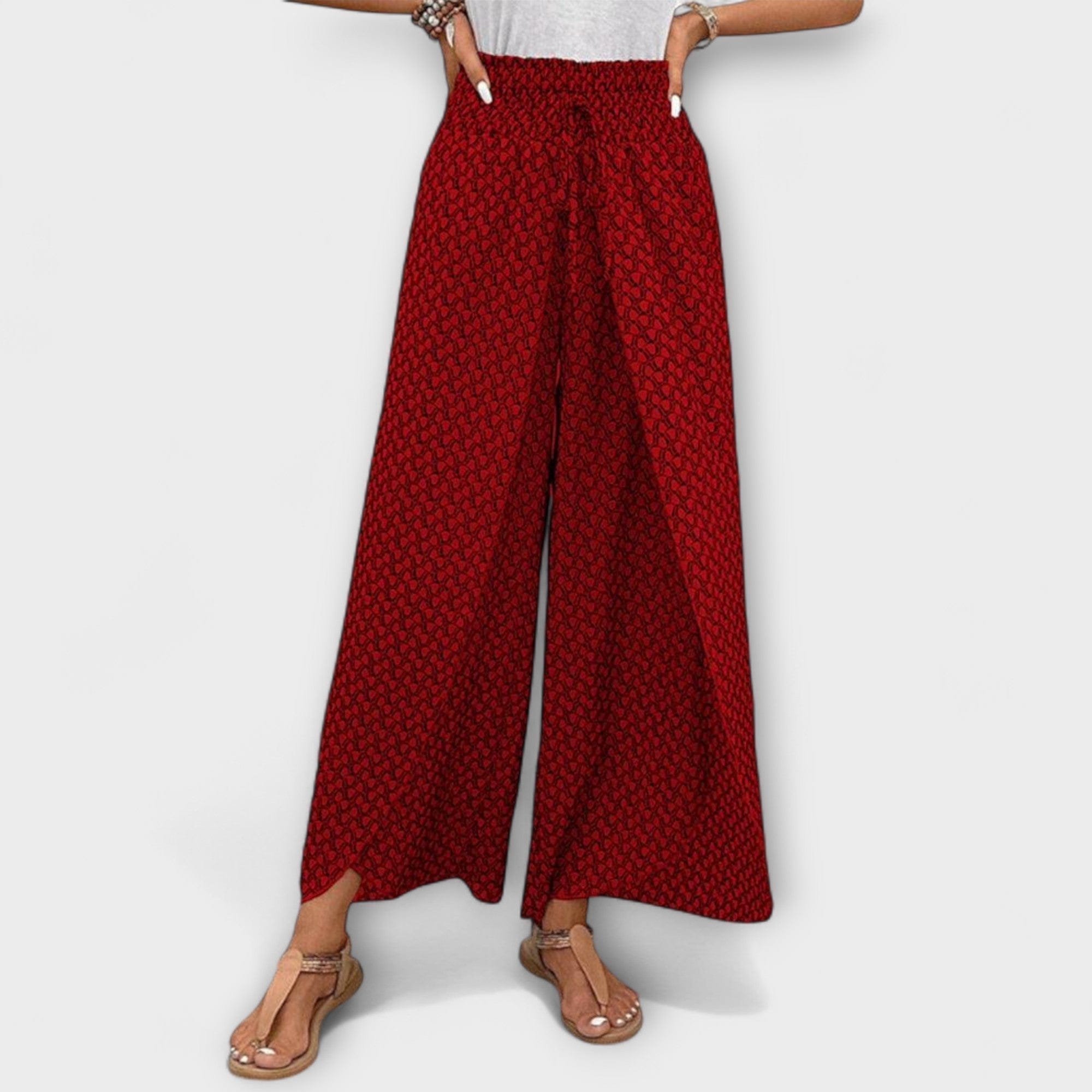 Chiara - Eleganckie Spodnie Palazzo