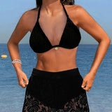 Adélaïde - Elegancki zestaw bikini z koronką