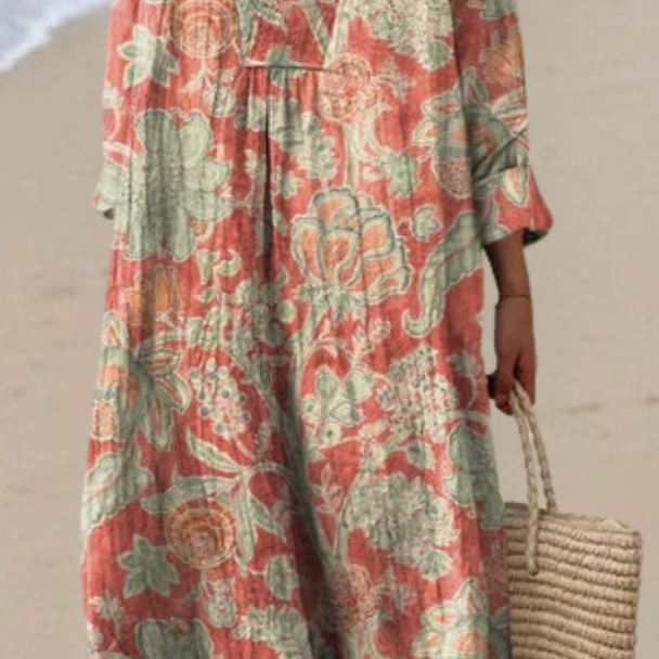 Eliza - Sukienka w kwiaty w stylu vintage