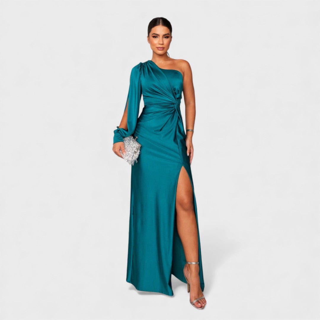Melisa - Elegancka Sukienka Maxi na Wieczór