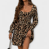 Margaux - Sukienka w leopardzi wzór