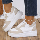 Chloé - Eleganckie Białe Sneakersy na Platformie