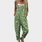 Wygodny kombinezon w print