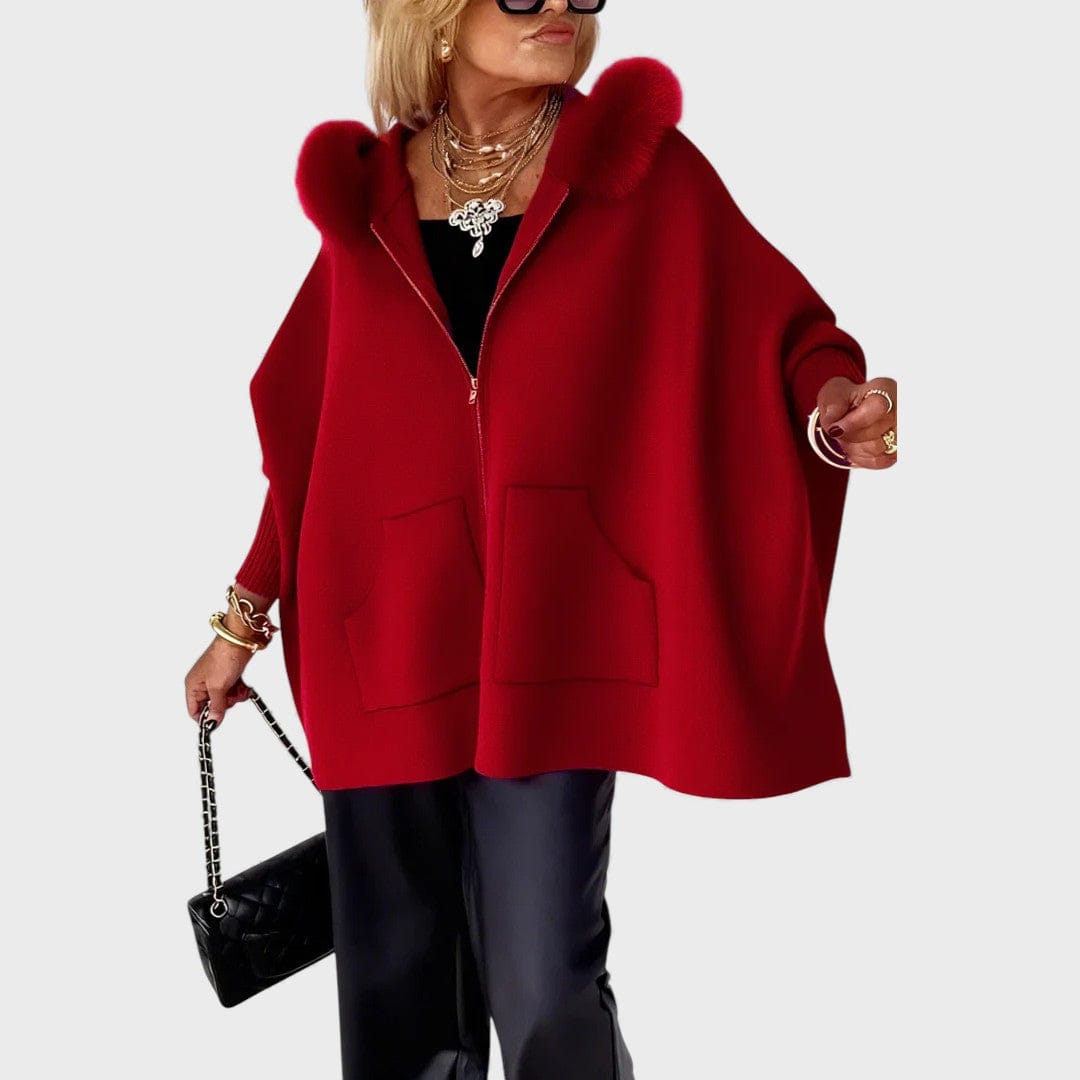 Lirya - Krótka nowoczesny e luźny kardigan