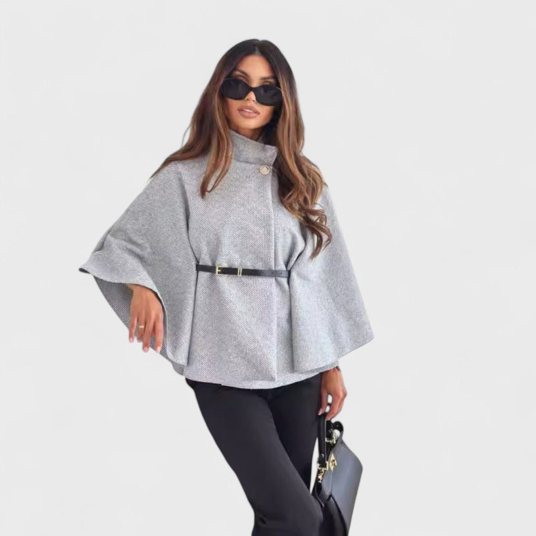 Lea - Elegancka kurtka motylkowa com paskiem