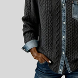 KOSZULA PATCHWORK DENIM KAMILA
