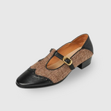 Kinga - Buty vintage z klamrą