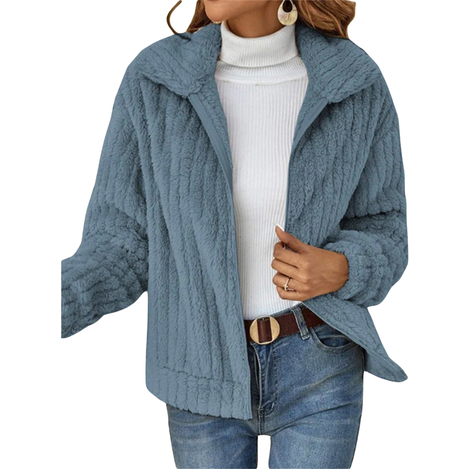 Izabela - Kurtka Komfortowa com Fleece
