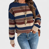 Marianna - Casualny Sweter Vintage dla Kobiet