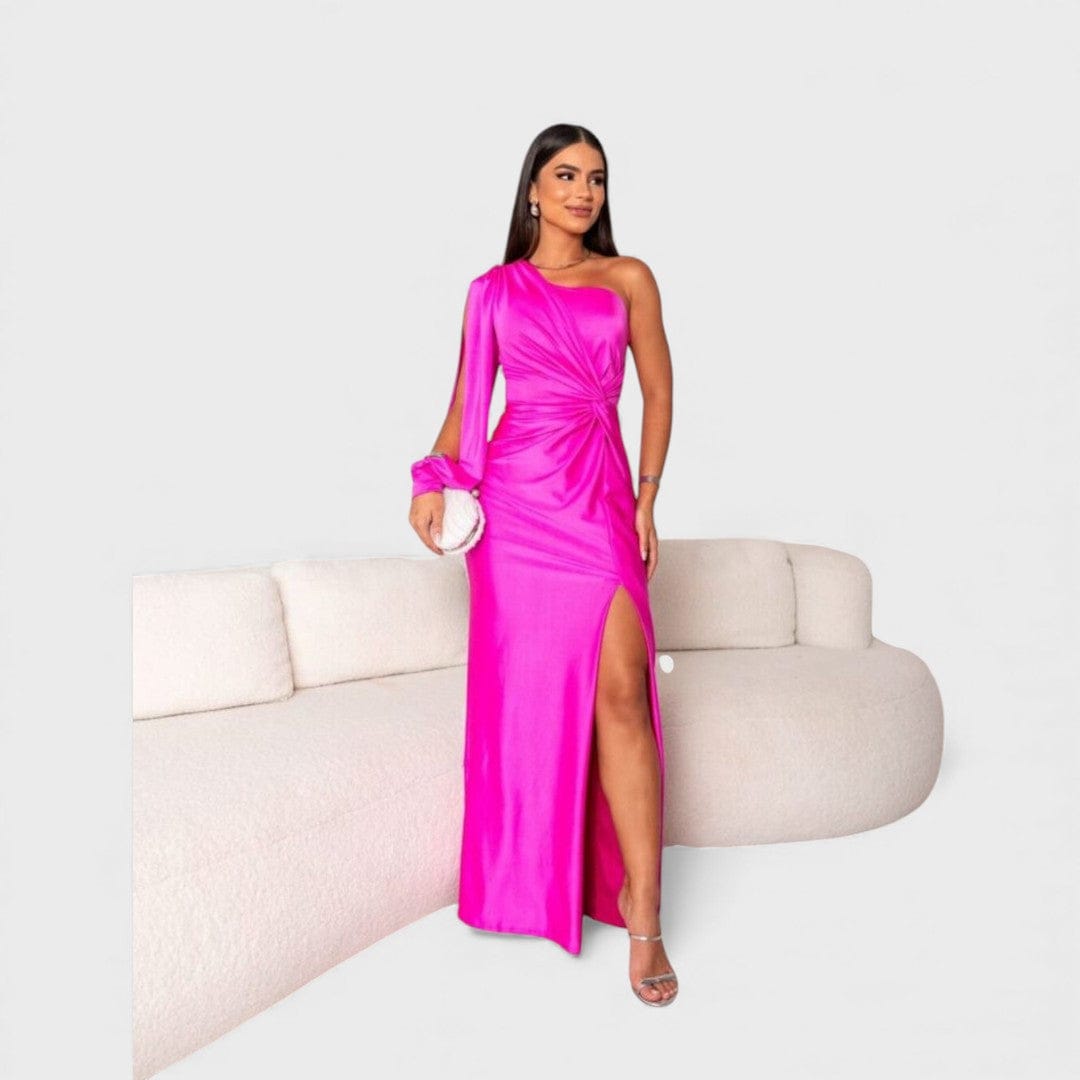 Melisa - Elegancka Sukienka Maxi na Wieczór