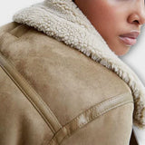 Aurora - Kurtka Aviator Aurora Shearling