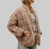 Josiane - Elegancka kurtka pikowana w stylu oversize