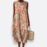 Eliza - Sukienka w kwiaty w stylu vintage