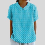 Elegancki Kwiatowy Top