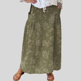 Lekka Spódnica Wzorzysta