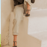 Teresa - T-Strap Heels com obcasem
