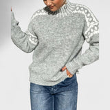 Liah - Wyrafonowany Sweter