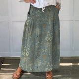 Lekka Spódnica Wzorzysta