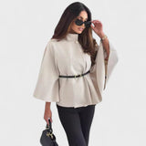 Lea - Elegancka kurtka motylkowa com paskiem