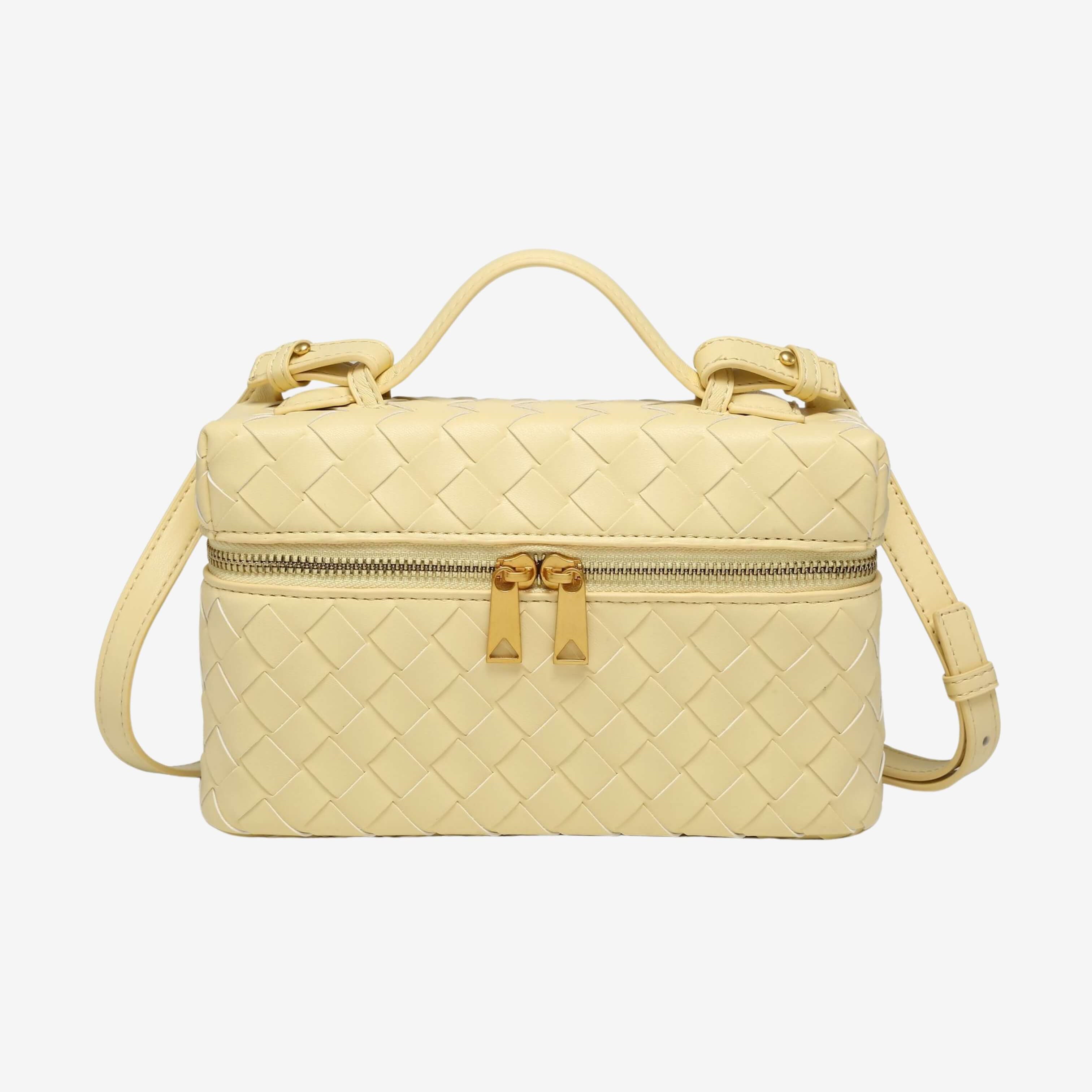 Julita - Borsa Woven Strutturata Lucida