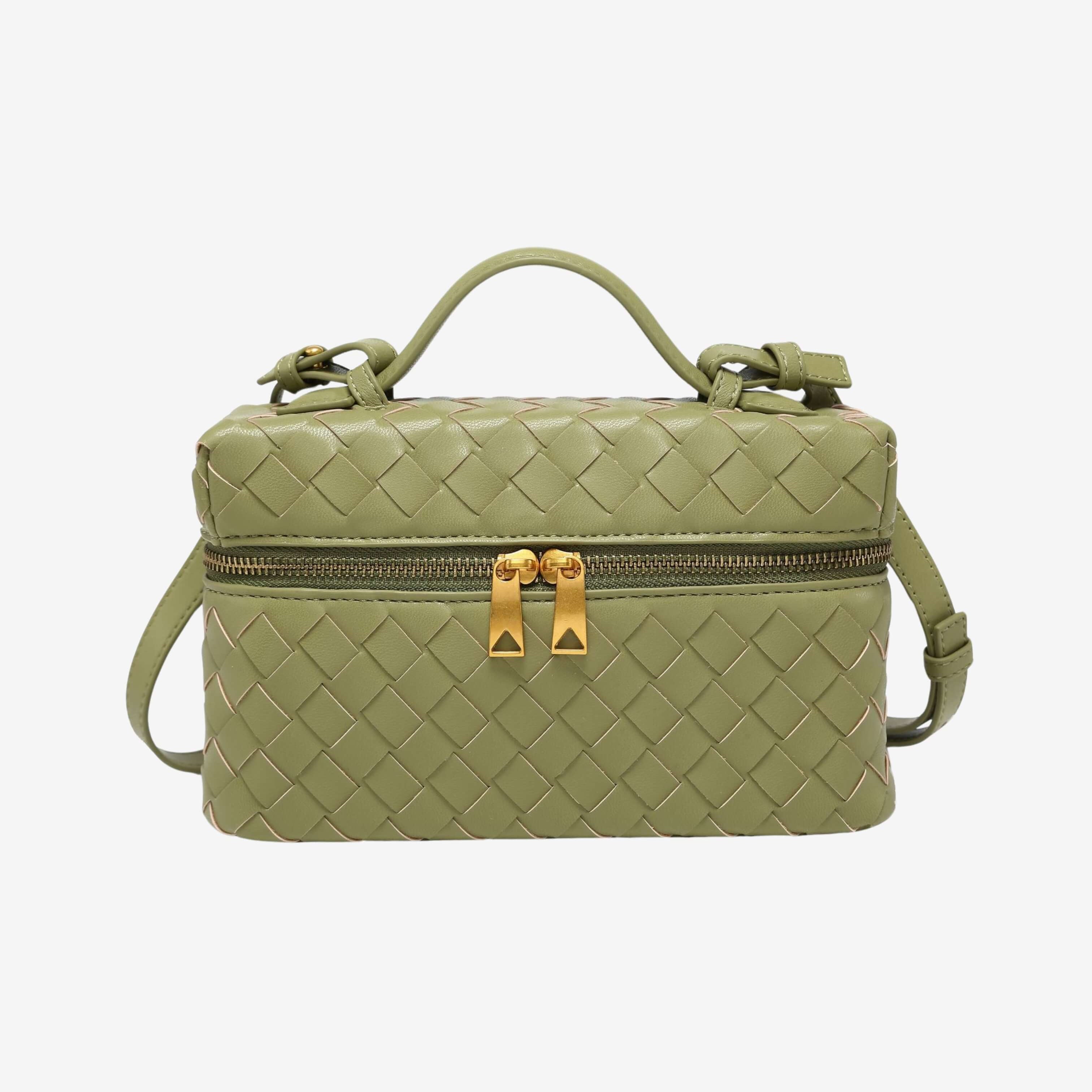 Julita - Borsa Woven Strutturata Lucida