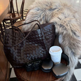 Lila - Torba Tote Woven na Dzień