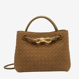 Malia - Kompaktowa Torba Woven z paskiem