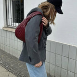 Elisza - Miękka Torba na Ramię Wpleciona