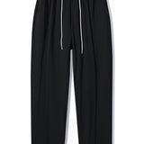 Abel | Geplooide pantalon met trekkoord