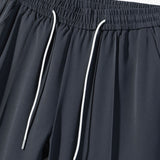 Abel | Geplooide pantalon met trekkoord