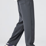 Abel | Geplooide pantalon met trekkoord