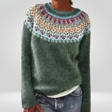 Marlena - Sweter w stylu vintage