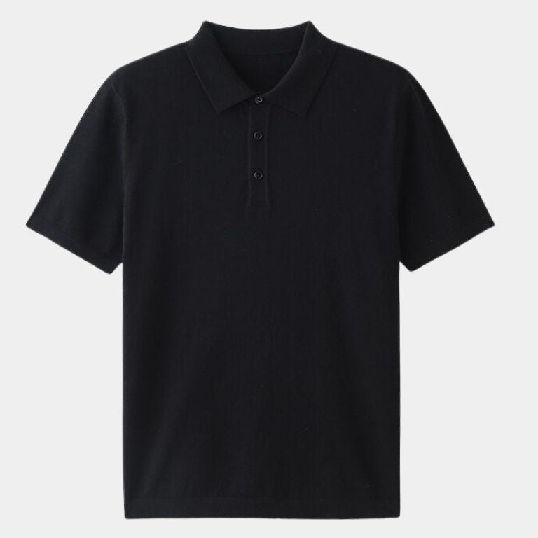 Aldert | Klassieke polo met korte mouwen en knoopsluiting