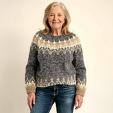 Nela - Sweter w stylu vintage