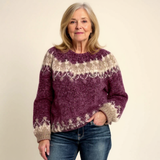 Nela - Sweter w stylu vintage