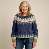Nela - Sweter w stylu vintage