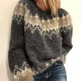 Nela - Sweter w stylu vintage