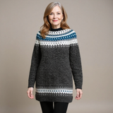 Larysa - Sweter w stylu vintage