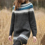 Larysa - Sweter w stylu vintage