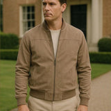 Maurits | Taupe bomberjack