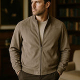 Maurits | Taupe bomberjack