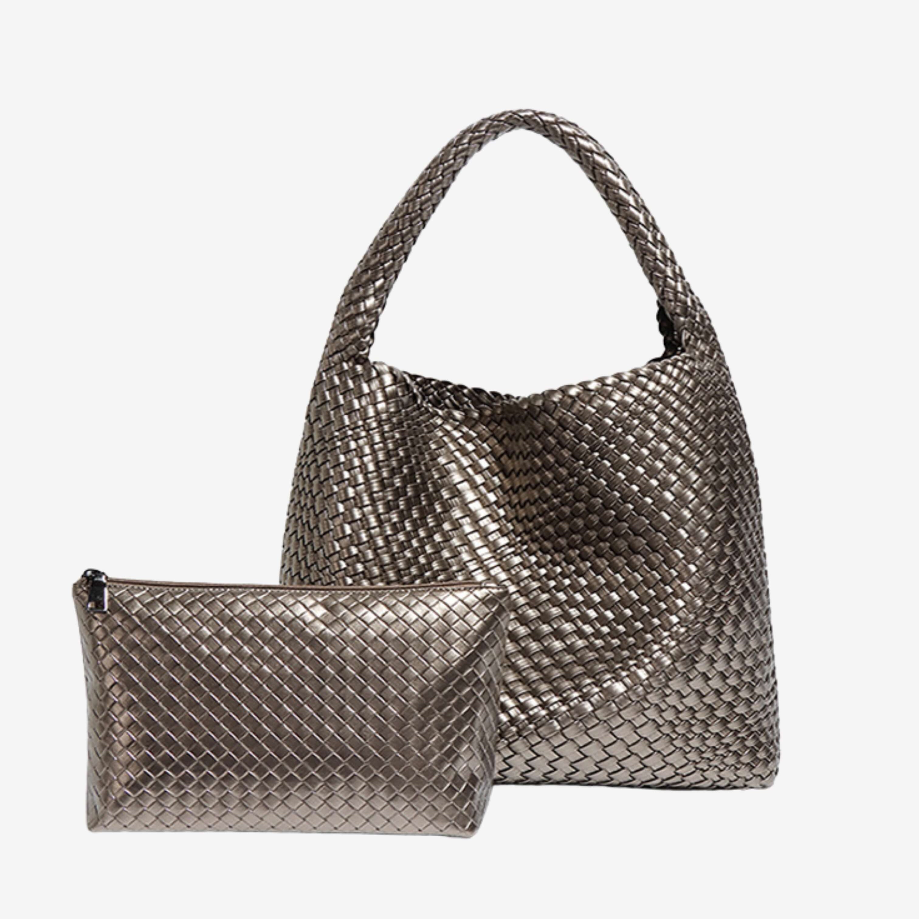 Luna - Torba Hobo Woven Oversized Chic