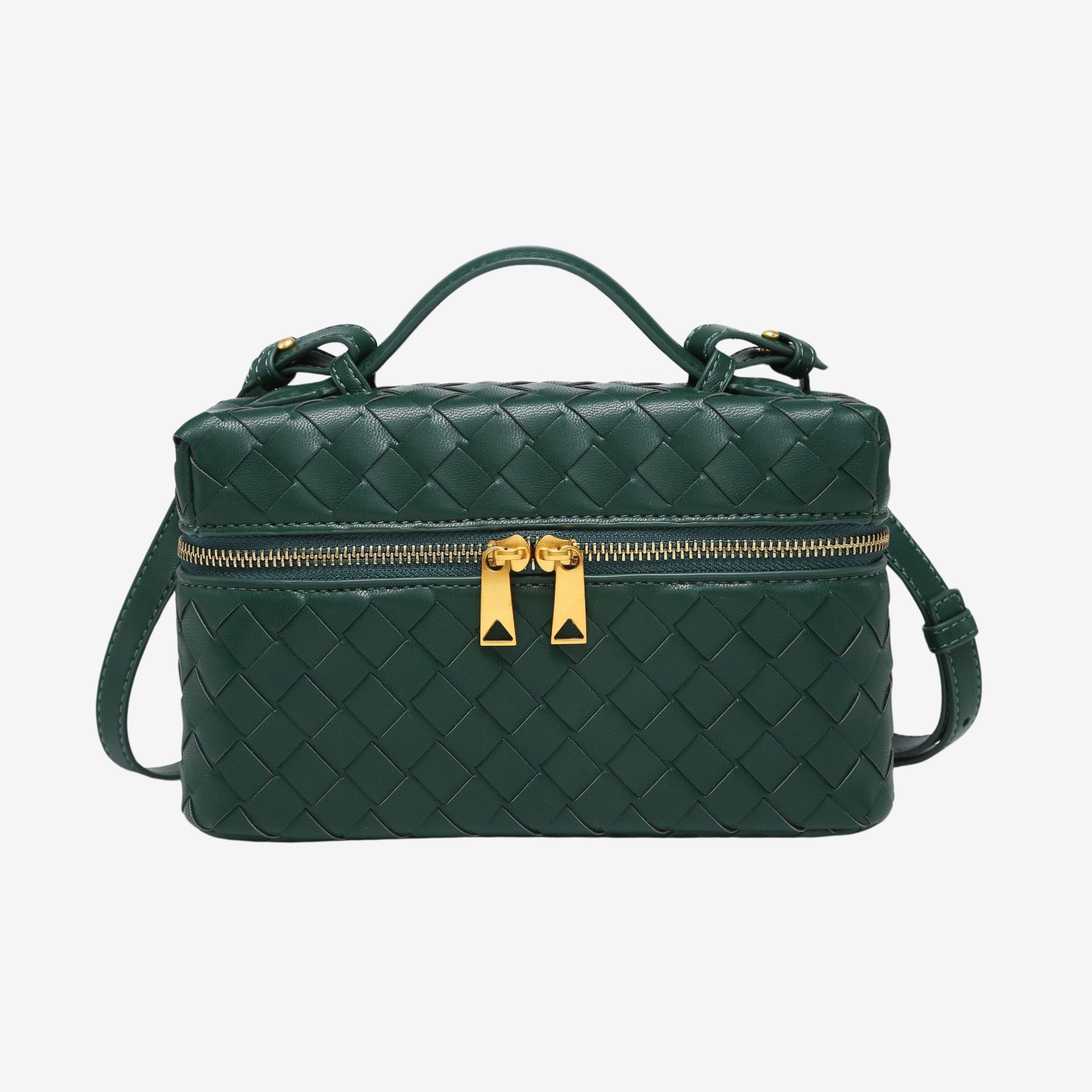 Julita - Borsa Woven Strutturata Lucida