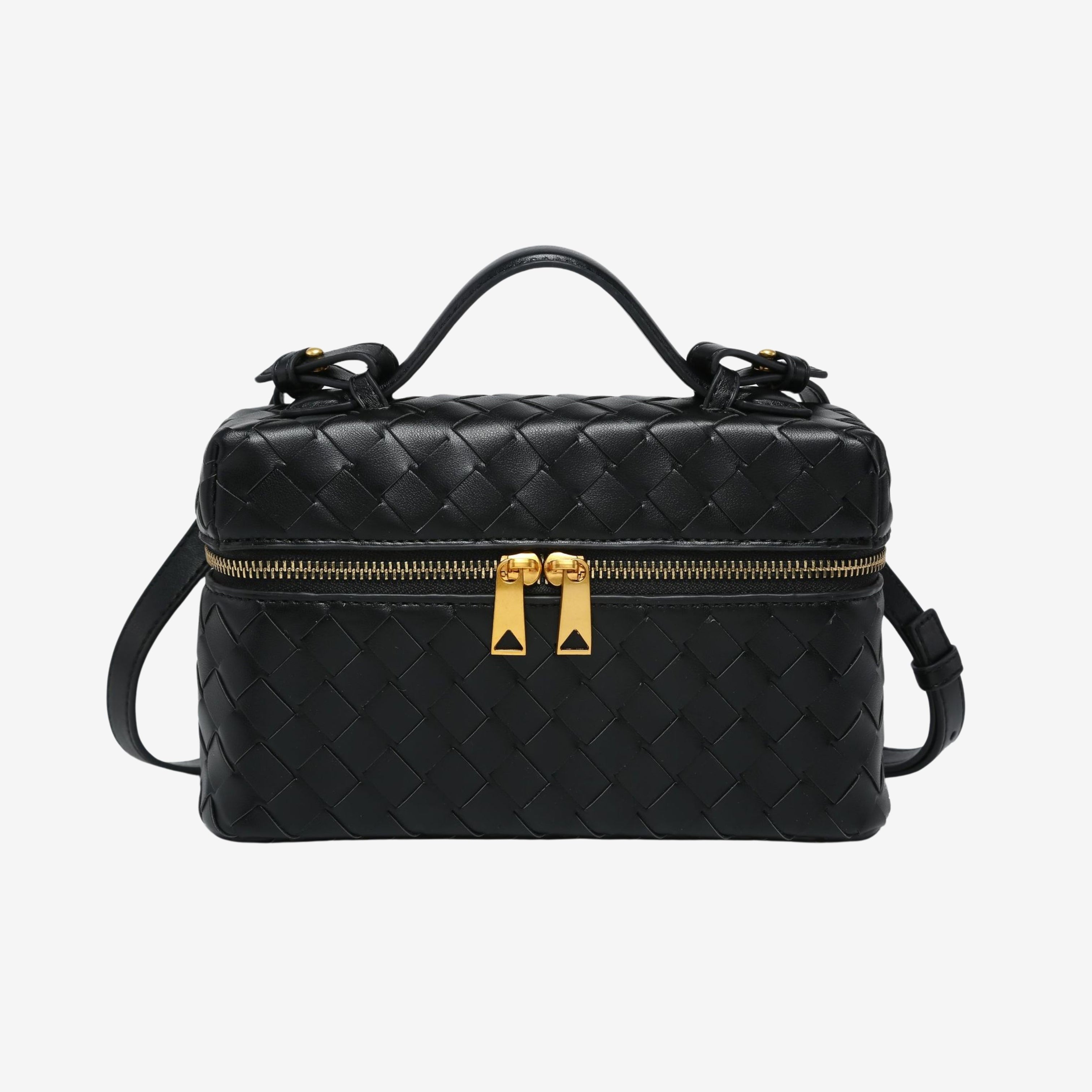 Julita - Borsa Woven Strutturata Lucida