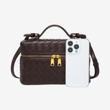 Julita - Borsa Woven Strutturata Lucida