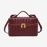 Julita - Borsa Woven Strutturata Lucida