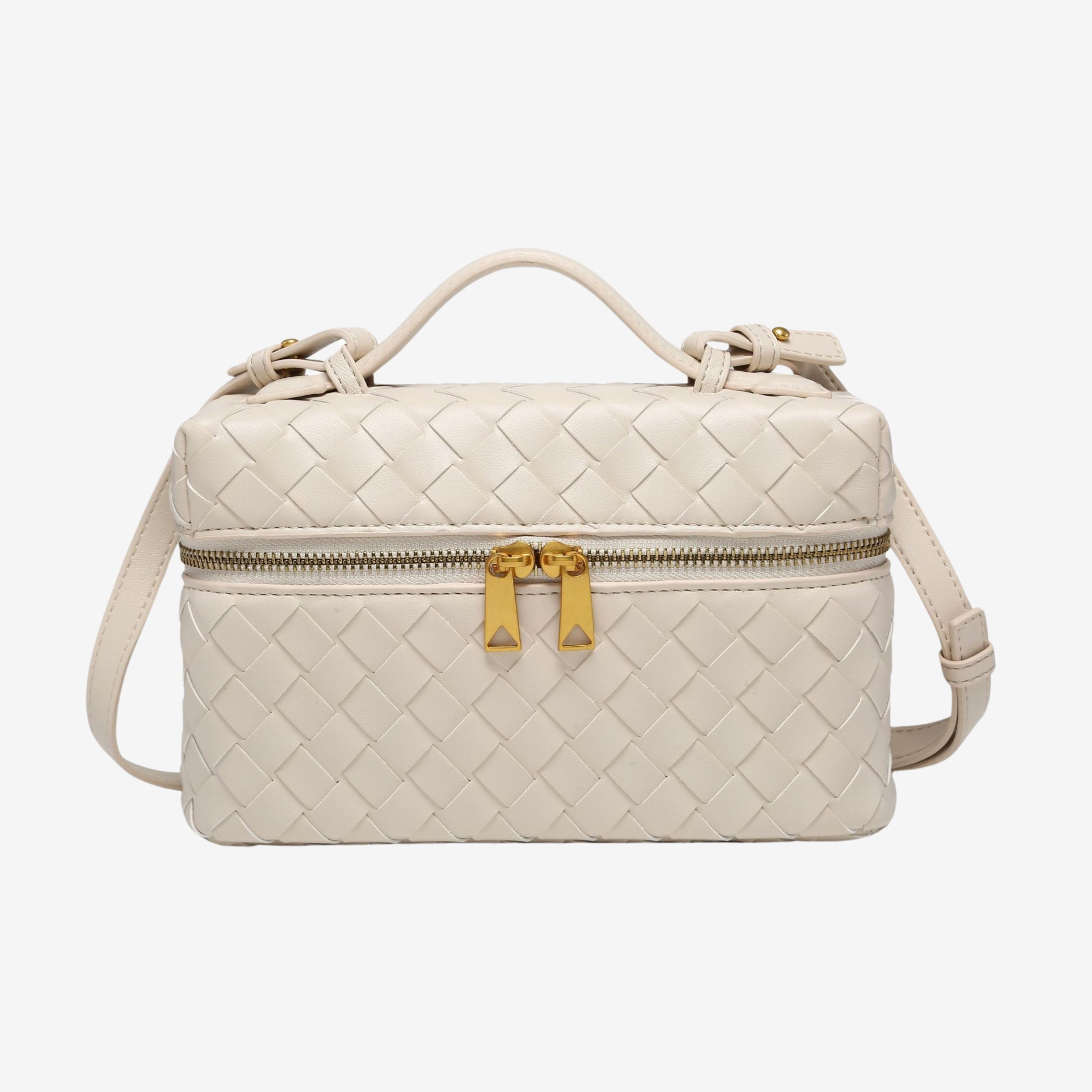Julita - Borsa Woven Strutturata Lucida