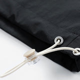 Bart | Nylon windjack met capuchon en halve rits