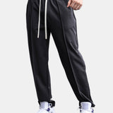 Bart | Tapered joggingbroek met pijpvouw