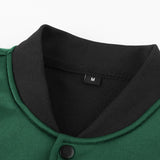 Bastiaan | Baseball jack met la-print